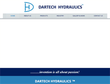 Tablet Screenshot of dartechhydraulics.com